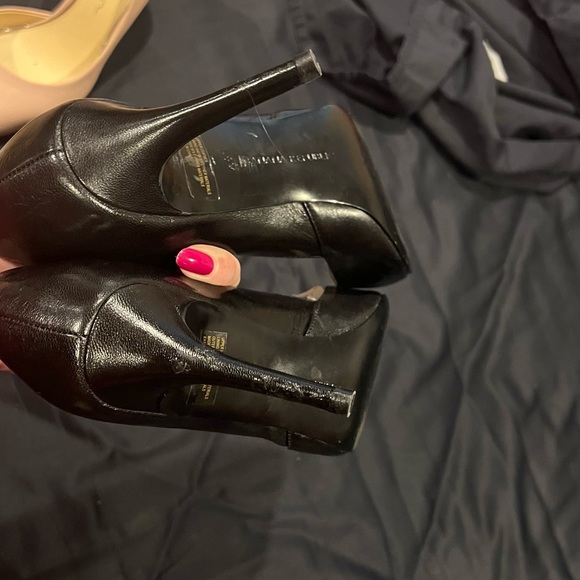 Banana Republic black leather d’orsay heels 8.5 - Picture 4 of 8